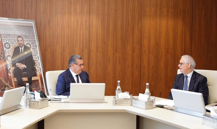 Réunion du comité de pilotage du Programme national d’approvisionnement en eau potable et d’irrigation 2020‑2027 (PNAEPI 20‑27). DR Réunion du comité de pilotage du Programme national d’approvisionnement en eau potable et d’irrigation 2020‑2027 (PNAEPI 20‑27). DR
