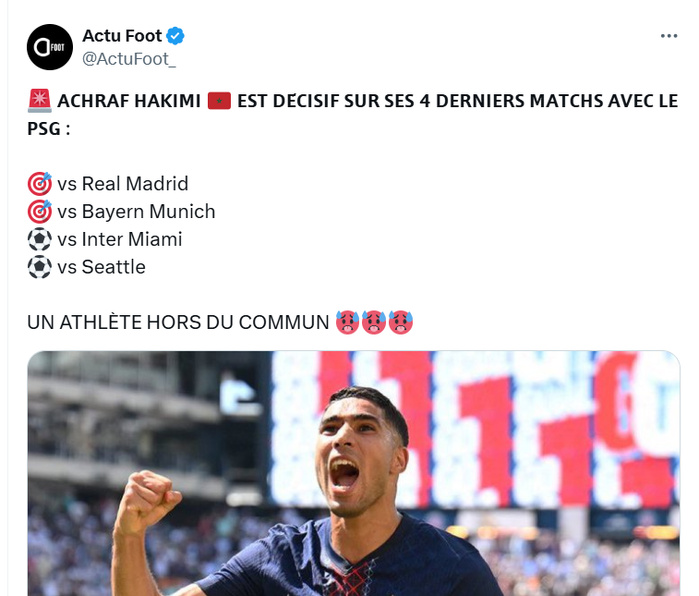 Hakimi Ballon d'or: ça pousse ! Hakimi Ballon d'or: ça pousse !