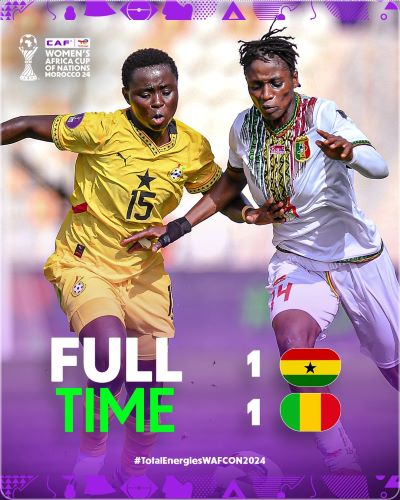 CAN (f) Maroc 2024 / J3 : Ghana et Mali dos à dos (1-1) CAN (f) Maroc 2024 / J3 : Ghana et Mali dos à dos (1-1)