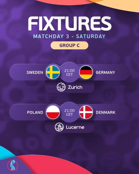 Euro féminin 2025 : Hier, l’Espagne et l’Italie qualifiées, ce soir duel pour la première place entre l’Allemagne et la Suède Euro féminin 2025 : Hier, l’Espagne et l’Italie qualifiées, ce soir duel pour la première place entre l’Allemagne et la Suède