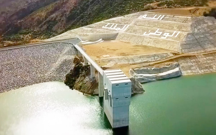 Laâyoune: Le taux d'avancement des travaux de reconstruction du grand barrage de Sakia El Hamra a atteint 83% Laâyoune: Le taux d'avancement des travaux de reconstruction du grand barrage de Sakia El Hamra a atteint 83%