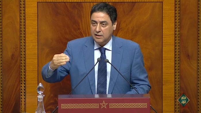 Le Secrétaire d’État chargé du Commerce extérieur, Omar Hejira, à la chambre des représentants ce lundi 14 juillet 2025. Le Secrétaire d’État chargé du Commerce extérieur, Omar Hejira, à la chambre des représentants ce lundi 14 juillet 2025.