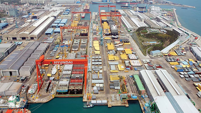HD Hyundai Heavy Industries s'apprête à implanter un chantier naval stratégique au Maroc HD Hyundai Heavy Industries s'apprête à implanter un chantier naval stratégique au Maroc