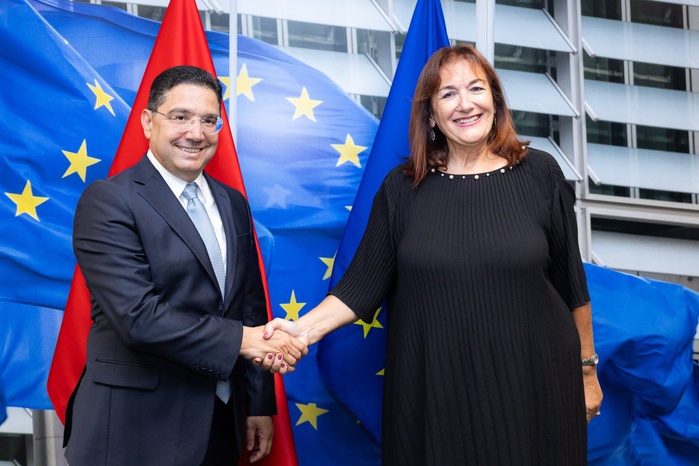 Nasser Bourita à l'UE : "Le vrai voisinage est celui que l’on façonne ensemble, autour d’une vision et des valeurs partagées" Nasser Bourita à l'UE : "Le vrai voisinage est celui que l’on façonne ensemble, autour d’une vision et des valeurs partagées"