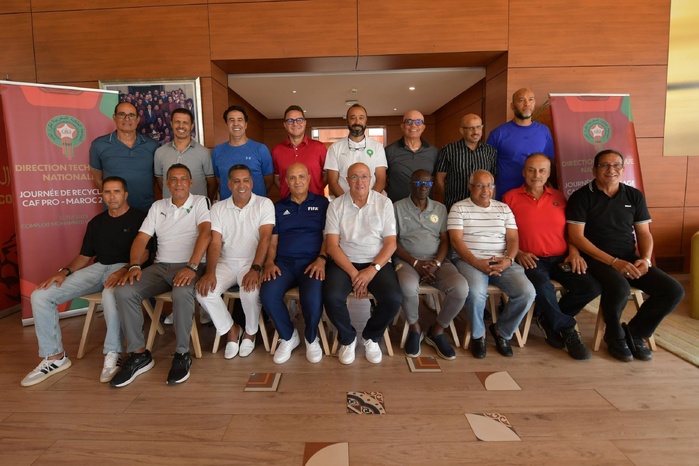 CAF / FRMF : Une session de recyclage pour la mise à jour de la licence CAF Pro organisée à Rabat (mardi 15/07/25) CAF / FRMF : Une session de recyclage pour la mise à jour de la licence CAF Pro organisée à Rabat (mardi 15/07/25)