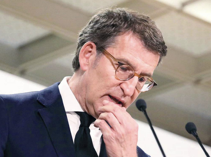 Alberto Núñez Feijóo, patron du PP. Alberto Núñez Feijóo, patron du PP.