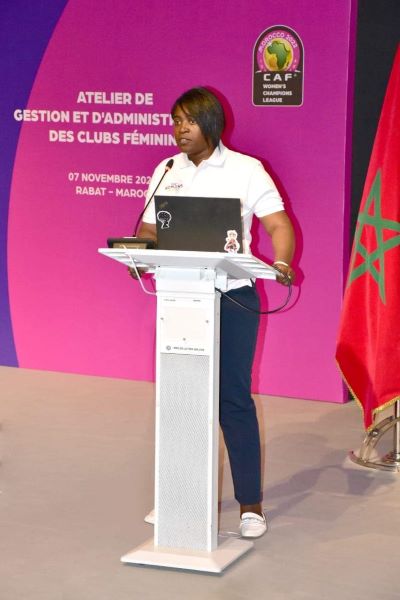 CAN (f) Maroc 24 : A bâtons rompus, Mme Khadija Illa, la présidente de la LNFF, se confie à L’Opinion Sports 