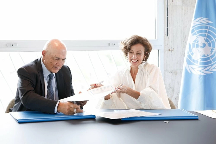 L'UM6P, l’UNESCO et la Fondation OCP s'accordent sur les agendas de développement centrés sur l’Afrique L'UM6P, l’UNESCO et la Fondation OCP s'accordent sur les agendas de développement centrés sur l’Afrique