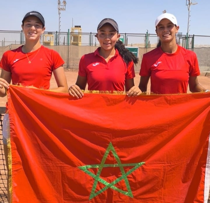 Nos Lioncelles Douyeb, Faraj et Bezza championnes et qualifiées pour le championnat du monde Nos Lioncelles Douyeb, Faraj et Bezza championnes et qualifiées pour le championnat du monde