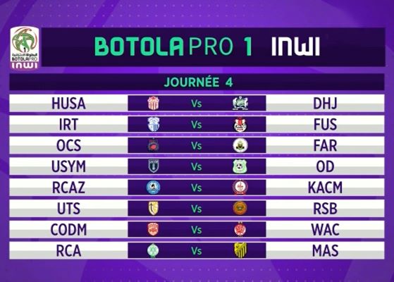 Botola D1 /  Le programme de la saison 25-26 dévoilé : un derby à Rabat en ouverture 