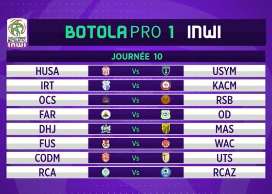 Botola D1 /  Le programme de la saison 25-26 dévoilé : un derby à Rabat en ouverture 