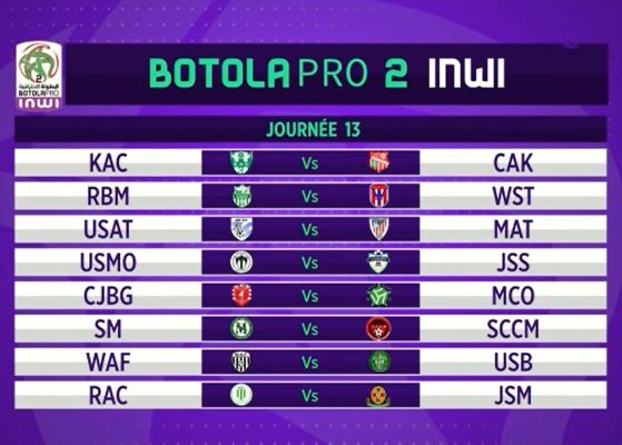 Botola DII / Programme de la saison 2025-2026 : Ittihad Bejaâd vs MAT en ouverture ! Botola DII / Programme de la saison 2025-2026 : Ittihad Bejaâd vs MAT en ouverture !