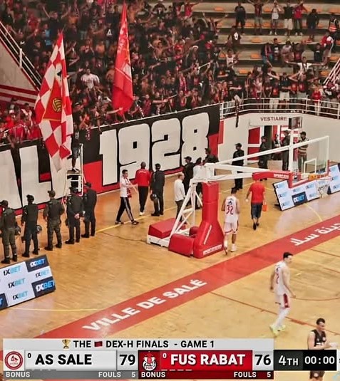 Basket / Finales des play-offs de la DEX (H) : L’ASS s’impose face au FUS Basket / Finales des play-offs de la DEX (H) : L’ASS s’impose face au FUS