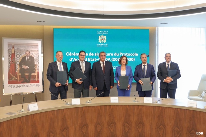 Le protocole d’accord entre le gouvernement et l’ONDA permet au Maroc de se doter d’infrastructures aéroportuaires ultramodernes (M. El Fakir) Le protocole d’accord entre le gouvernement et l’ONDA permet au Maroc de se doter d’infrastructures aéroportuaires ultramodernes (M. El Fakir)