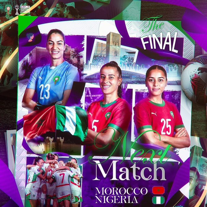 Finale. CAN (f) Maroc 24 / Lionnes de l’Atlas vs Super Falcons pour le titre : Horaire ? Chaînes ? Finale. CAN (f) Maroc 24 / Lionnes de l’Atlas vs Super Falcons pour le titre : Horaire ? Chaînes ?