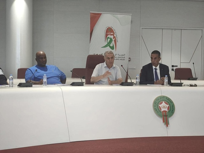 M. Kaâouachi président de la LNFA M. Kaâouachi président de la LNFA