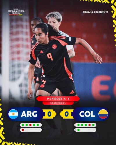 Copa América (F) 2025 : La Colombie finaliste et qaulifiée pour les JO aux dépens de l’Argentine Copa América (F) 2025 : La Colombie finaliste et qaulifiée pour les JO aux dépens de l’Argentine