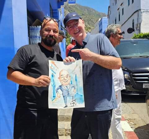 Tourisme : Gianni Infantino découvre la magie de Chefchaouen ! Tourisme : Gianni Infantino découvre la magie de Chefchaouen !