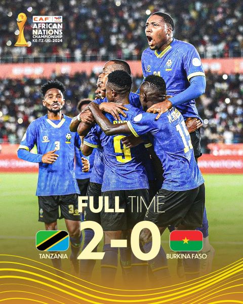 CHAN 2024 : Entrée réussie pour la Tanzanie CHAN 2024 : Entrée réussie pour la Tanzanie
