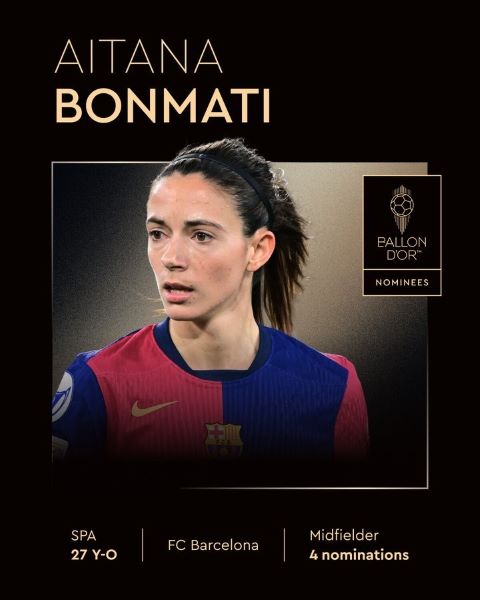 Ballon d'Or: les 30 nominées ?