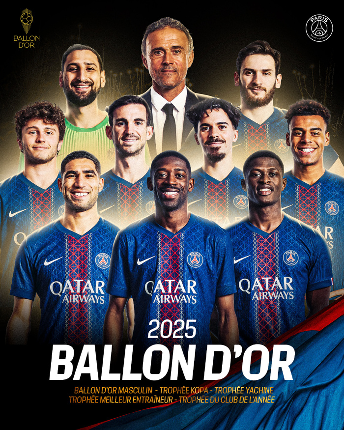 Médias / Goal :"Dembélé Ballon d'Or ? Pas si vite : pourquoi Vitinha et Hakimi le méritent plus" Médias / Goal :"Dembélé Ballon d'Or ? Pas si vite : pourquoi Vitinha et Hakimi le méritent plus"