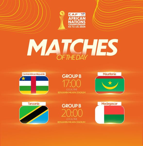 CHAN 2024 / J3 du groupe B : Programme du jour CHAN 2024 / J3 du groupe B : Programme du jour
