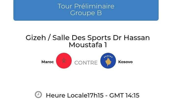 Mondial U19 de Handball /Tour préliminaire : Dernier round pour les Lionceaux face au Kosovo