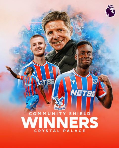 Foot anglais / Community Shield : Crystal Palace surprend Liverpool Foot anglais / Community Shield : Crystal Palace surprend Liverpool