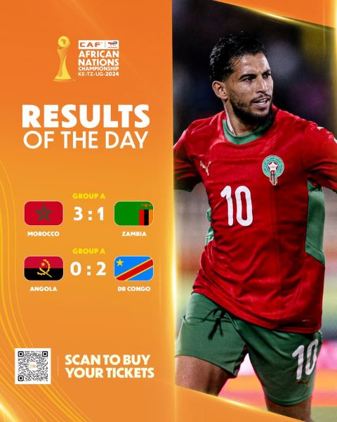 CHAN 2024 : Une finale Maroc-RDC dimanche prochain