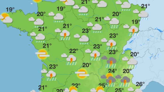 Après 11 jours de records de chaleur, la canicule prend fin en France Après 11 jours de records de chaleur, la canicule prend fin en France