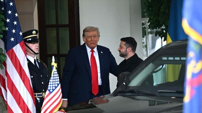 Ukraine : Trump "optimiste" sur un accord Europe–États-Unis Ukraine : Trump "optimiste" sur un accord Europe–États-Unis