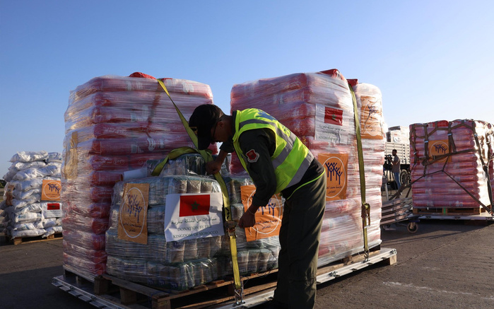 Des personnalités maqdessies saluent hautement l’Initiative de SM le Roi d’envoyer une aide humanitaire supplémentaire aux habitants de Gaza Des personnalités maqdessies saluent hautement l’Initiative de SM le Roi d’envoyer une aide humanitaire supplémentaire aux habitants de Gaza