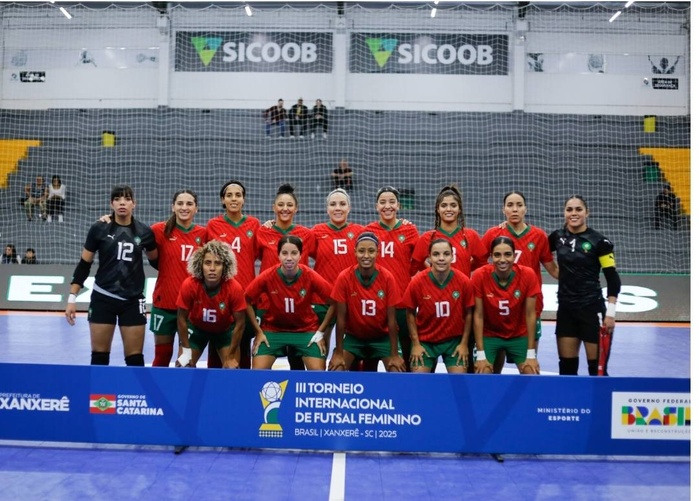 Prépa CDM Futsal (F) : Le Maroc lourdement battu par le Brésil Prépa CDM Futsal (F) : Le Maroc lourdement battu par le Brésil