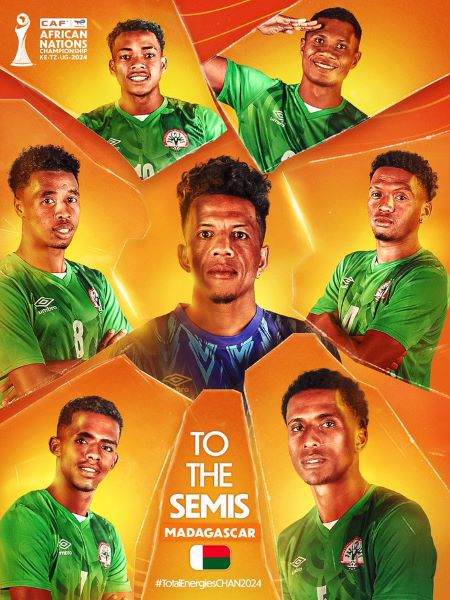 CHAN 2024 : Les Malgaches renversent les Kenyans et filent en demi-finale CHAN 2024 : Les Malgaches renversent les Kenyans et filent en demi-finale