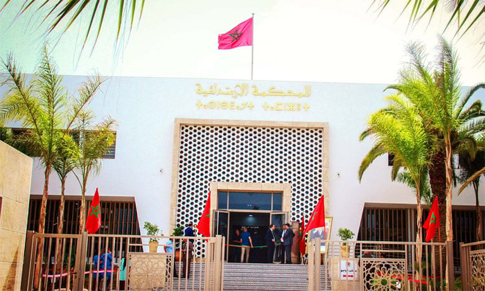 Tribunal de première instance à Agadir.
