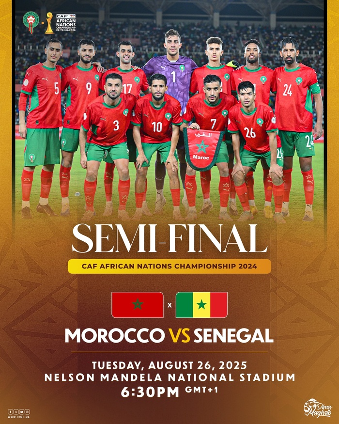 CHAN 2024 : Ce sera Maroc-Sénégal en demi-finale mardi prochain CHAN 2024 : Ce sera Maroc-Sénégal en demi-finale mardi prochain