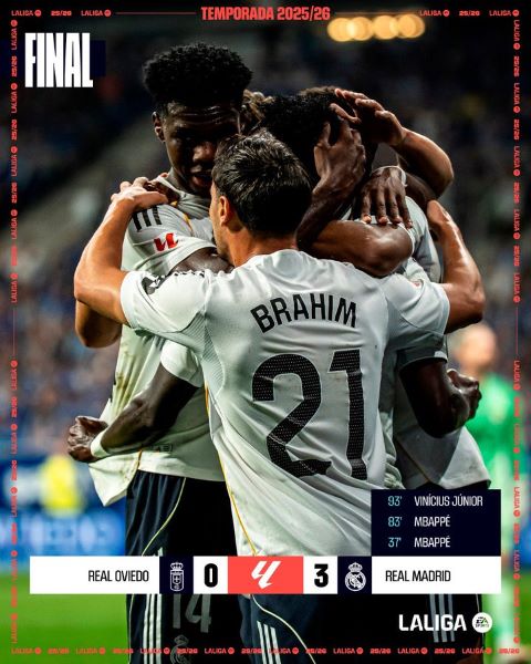 Liga / J2 : Mbappé guide le Real face à Oviedo Liga / J2 : Mbappé guide le Real face à Oviedo