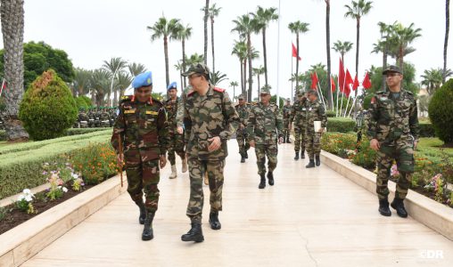 L’Inspecteur général des FAR reçoit le commandant de la MINURSO L’Inspecteur général des FAR reçoit le commandant de la MINURSO