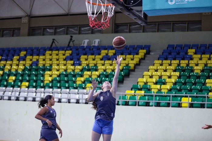 Afro basket (f) U16 Kigali 25:  Les Lioncelles U16 sont déjà sur place
