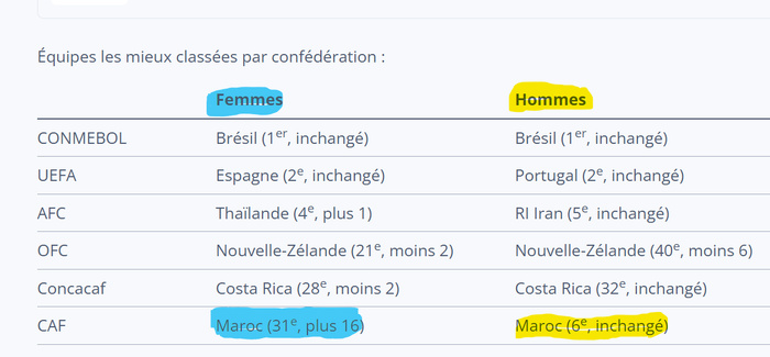 Classements FIFA Futsal août  2025 : Les Lionnes passent du 47e rang au 31e