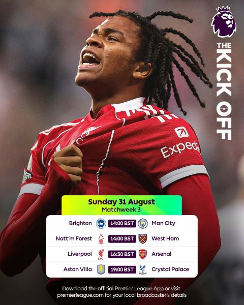 Premier League / J3 : Liverpool reçoit Arsenal pour le Choc de ce dimanche