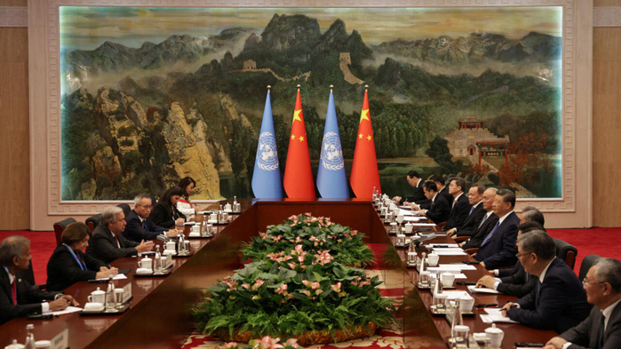 Sommet de l’OCS : Xi et Poutine s'en prennent à l'Occident devant un parterre eurasien Sommet de l’OCS : Xi et Poutine s'en prennent à l'Occident devant un parterre eurasien