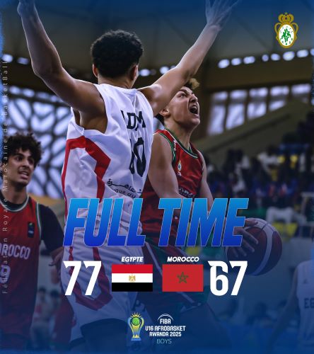 Afro Basket U16 Rwanda 2025 : Les Lionceaux s'inclinent face à l’Égypte