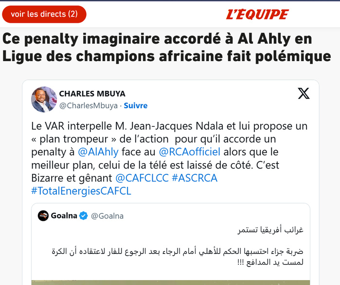 Qualifs CDM 2026 / Des arbitres congolais pour Maroc-Niger : L’inoubliable Ndala au sifflet ! Qualifs CDM 2026 / Des arbitres congolais pour Maroc-Niger : L’inoubliable Ndala au sifflet !