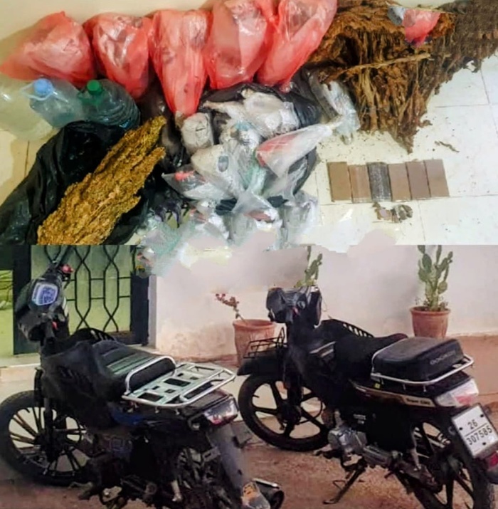 Sidi Bennour : Deux trafiquants de drogue tombent après une traque haletante Sidi Bennour : Deux trafiquants de drogue tombent après une traque haletante