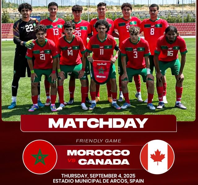 Prépa CDM U17 Qatar 2025 / Espagne : Les Lionceaux démarrent fort face au Canada
