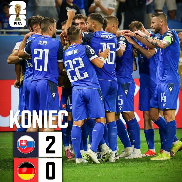 Qualifications CDM 26 / Europe : L’Allemagne battue et lanterne rouge de son groupe ! Qualifications CDM 26 / Europe : L’Allemagne battue et lanterne rouge de son groupe !