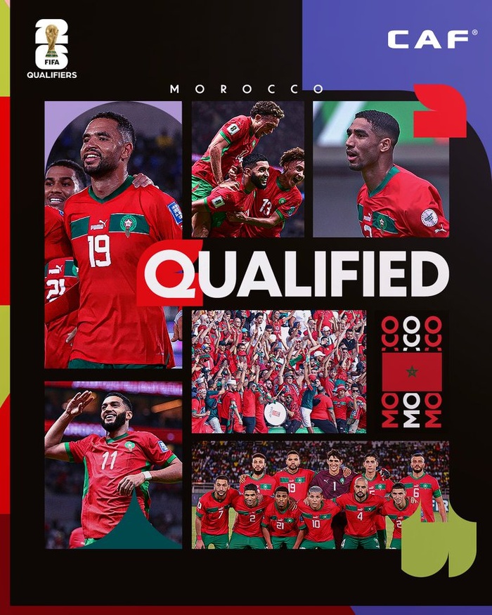 Qualifs CDM 26 : Le Maroc premier pays qualifié en Afrique Qualifs CDM 26 : Le Maroc premier pays qualifié en Afrique