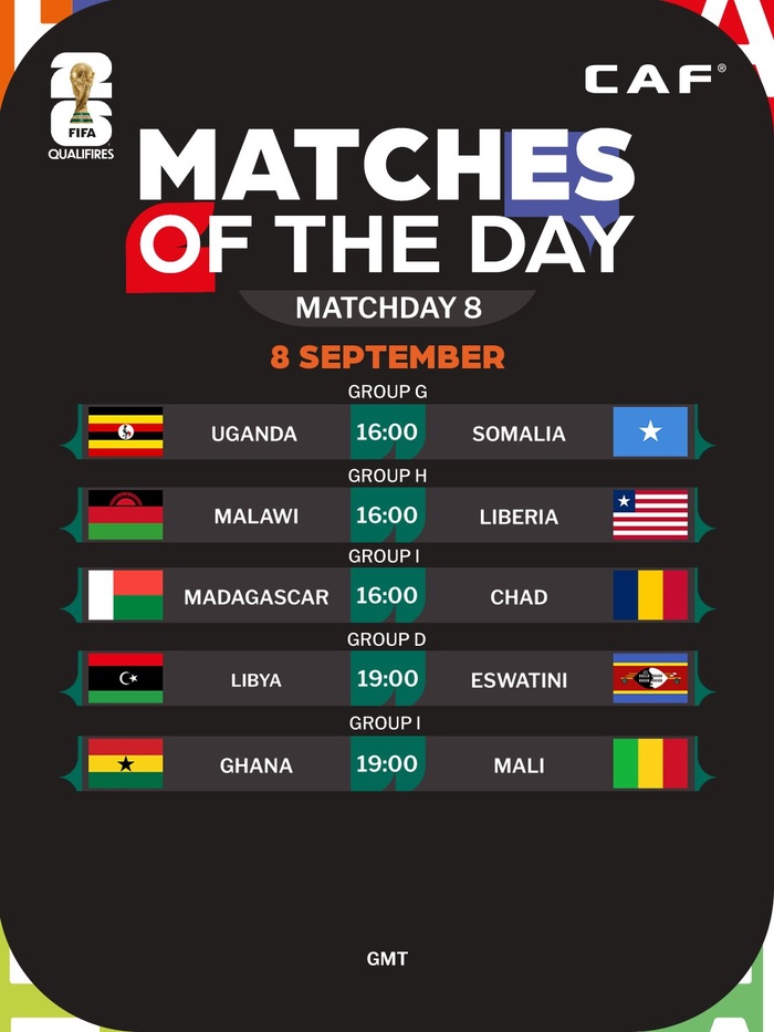 Qualifs Mondial 2026 / Programme J8 : Guinée - Algérie à Casablanca à partir de 17h00 Qualifs Mondial 2026 / Programme J8 : Guinée - Algérie à Casablanca à partir de 17h00