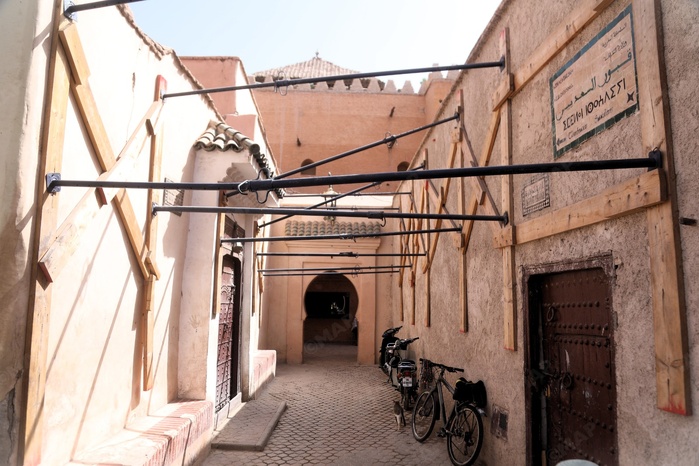 Marrakech prend à bras le corps la réhabilitation post-séisme de ses monuments historiques Marrakech prend à bras le corps la réhabilitation post-séisme de ses monuments historiques